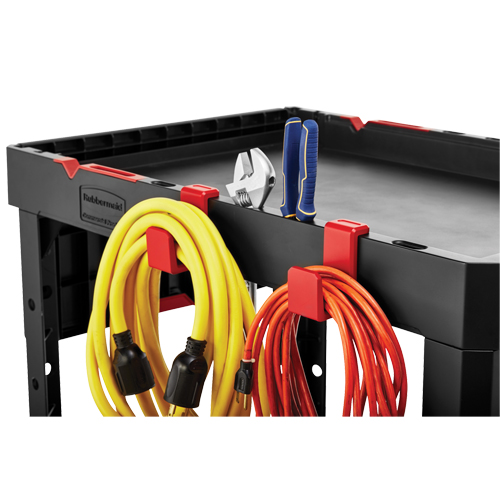 Chariot utilitaire robuste et polyvalent, 2 tiers, 17-3/4" x 36" x 46-1/5", Capacit&eacute; 500 lb Pathway Supply LP