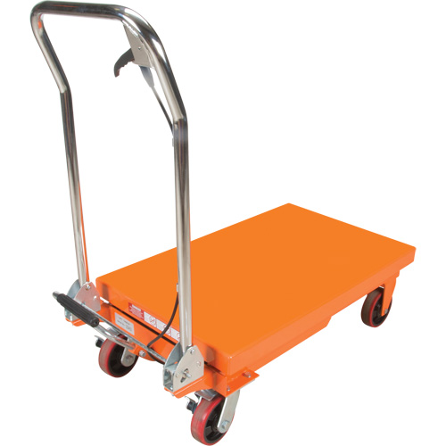 Table &eacute;l&eacute;vatrice &agrave; ciseaux hydraulique, 32" lo x 19-3/4" la, Acier, Capacit&eacute; 1100 lb Pathway Supply LP