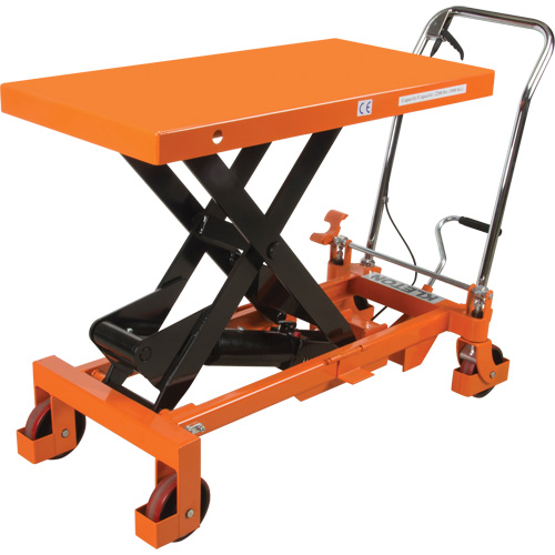 Hydraulic Scissor Lift Table, 40" L x 20 " W, Steel, 2200 lbs. Capacity Pathway Supply LP