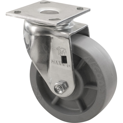 Emaxx Caster, Swivel, 5" (127 mm), Envirothane, 1000 lbs. (453.6 kg.) Pathway Supply LP