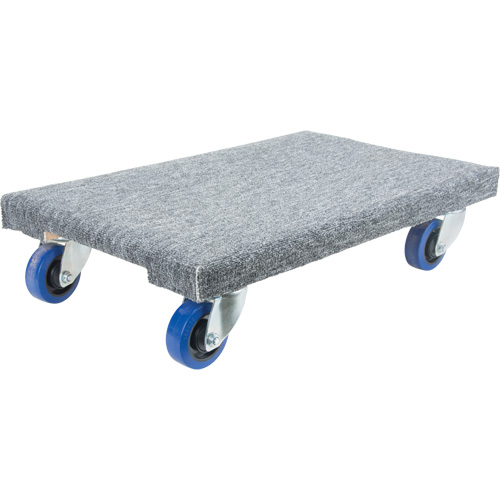 Socles roulants en bois franc pour usage moyen, Roues en Polyol&eacute;fine, Capacit&eacute; de 900 lb, 18" la x 24" p x 7" h Pathway Supply LP