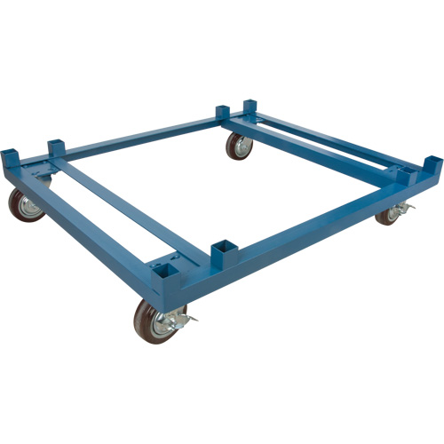 Dolly for Stacking Container, 48.5" W x 40-1/2" D x 10" H, 3000 lbs. Capacity Pathway Supply LP
