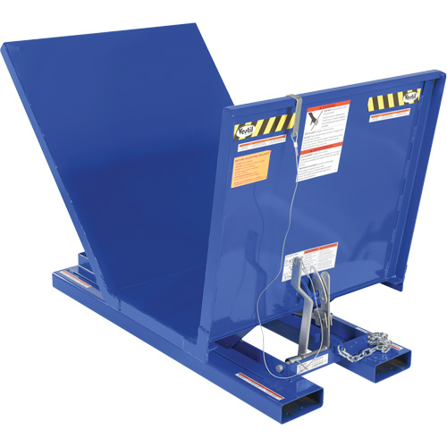 Tr&eacute;mie &agrave; parois ouvrantes, Acier, 1 vg³, Bleu Pathway Supply LP