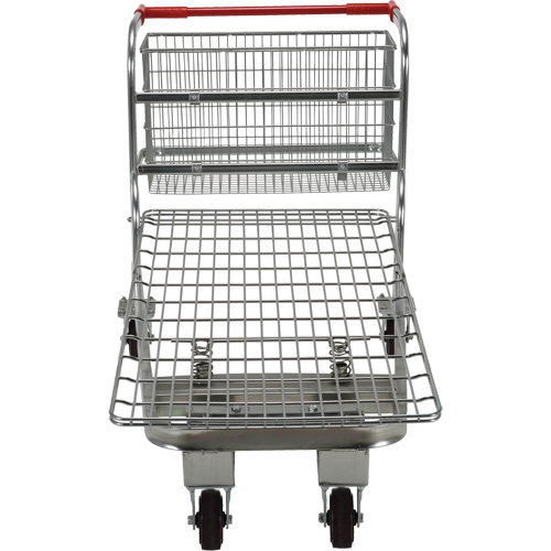 Chariot en treillis emboîtable, Acier, 28-3/4" x 37-1/16" x 59-5/8", Capacit&eacute; 275 lb Pathway Supply LP