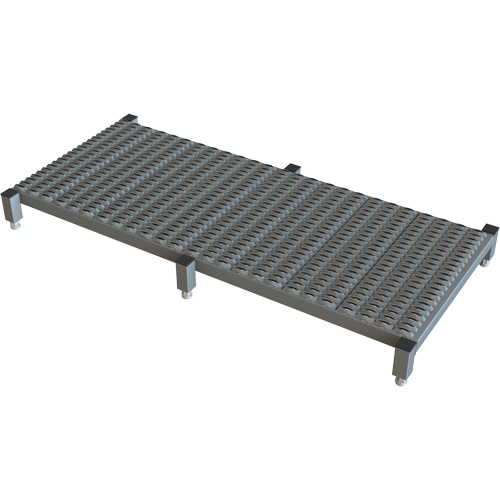 Plateforme de travail en une &eacute;tape &agrave; hauteur r&eacute;glable, 24" la x 59" pr, Capacit&eacute; de 800 lb, Enti&egrave;rement soud&eacute; Pathway Supply LP