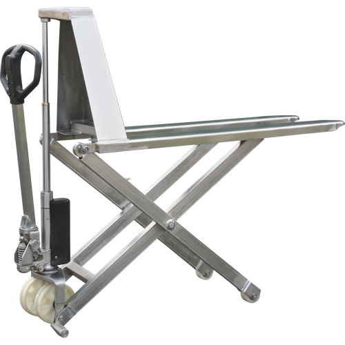 Eco Scissor Skid Lift, 45" L x 21" W, Stainless Steel, 2200 lbs. Capacity Pathway Supply LP