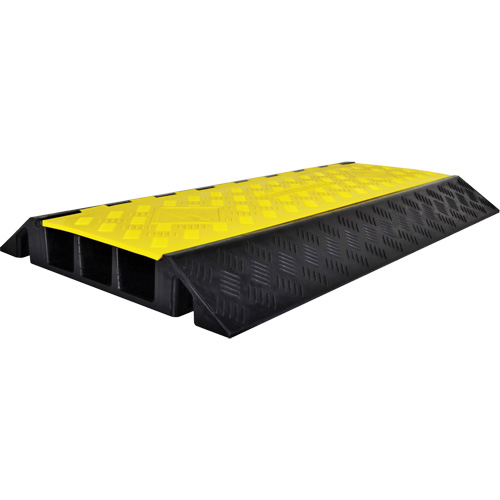 Protecteur de c&acirc;ble droit robuste Powerhouse, 3 canaux, 36" lo x 19,75" la x 3" h Pathway Supply LP
