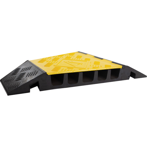 Protecteur de c&acirc;ble tourne-&agrave;-gauche robuste Powerhouse, 5 canaux, 12" lo x 19,75" la x 2,25" h Pathway Supply LP