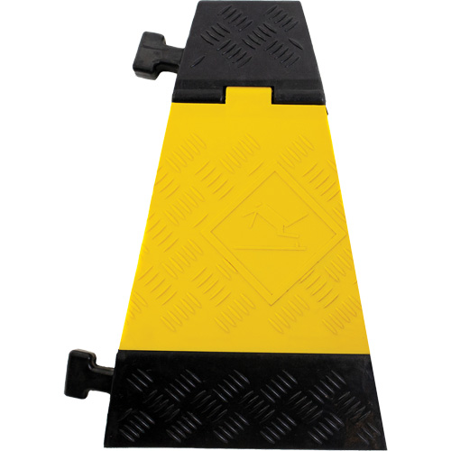 Protecteur de c&acirc;ble tourne-&agrave;-droite robuste Powerhouse, 5 canaux, 12" lo x 19,75" la x 2,25" h Pathway Supply LP