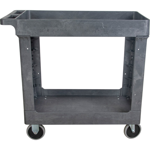 Utility Service Cart, 2 Tiers, 16-1/2" x 32-1/2" x 34-1/2", 550 lbs. Capacity Pathway Supply LP