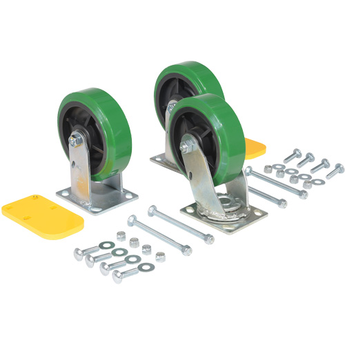 Ensemble de roulettes de tr&eacute;mie &agrave; basculement automatique s&eacute;rie H Pathway Supply LP