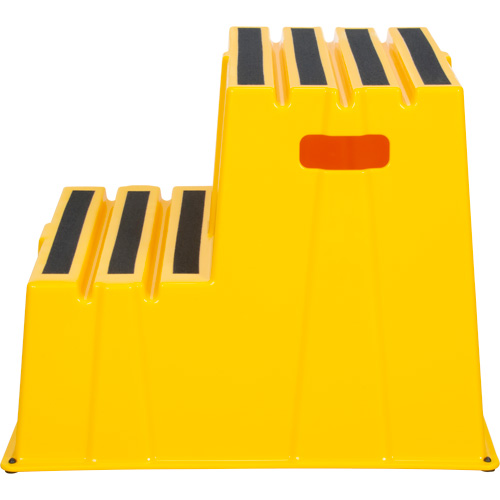 Industrial Step Stool, 2 Steps, 26" x 22-7/16" x 19-11/16" High Pathway Supply LP