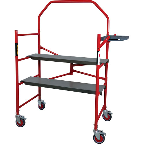 Buildman Portable Scaffold, 40-5/8" D x 4' H Pathway Supply LP