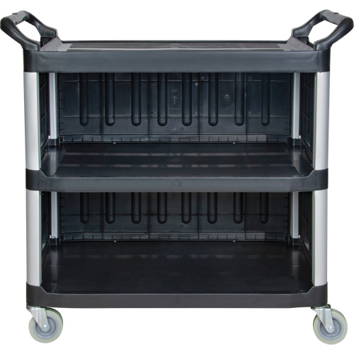 Chariot utilitaire, 3 tiers, 19-3/4" x 37-1/2" x 40-1/4", Capacit&eacute; 250 lb Pathway Supply LP