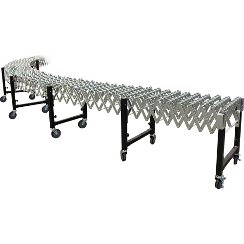 Convoyeur extensible, 18" la x 12' lo, Capacit&eacute; de 200 lb par pi lin. Pathway Supply LP