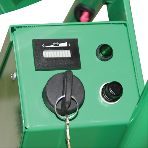 Powered Drum Hand Truck with Pneumatic Wheels Pathway Supply LP