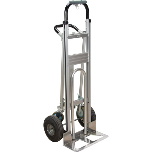 3-in-1 Convertible Hand Truck, Aluminum, 600 lbs. Capacity Pathway Supply LP