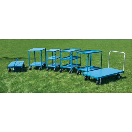 Outdoor Platform Truck, 72" L x 36" W, 1200 lbs. Capacity, Flat Free Casters Pathway Supply LP