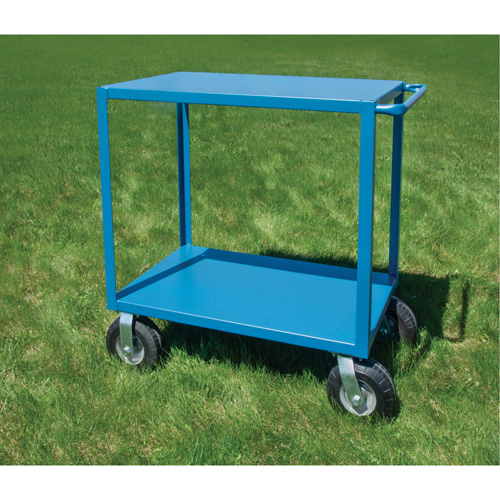  Chariot &agrave; tablettes pour l'ext&eacute;rieur, 2 Tiers, 18" la x 39" h x 33" p, Capacit&eacute; 1200 lb Pathway Supply LP