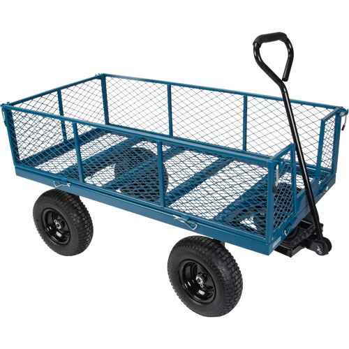Wagon with Drop Sides, 24" W x 48" L, 800 lbs. Capacity Pathway Supply LP