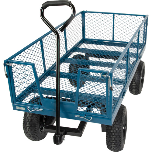 Wagon with Drop Sides, 24" W x 48" L, 800 lbs. Capacity Pathway Supply LP