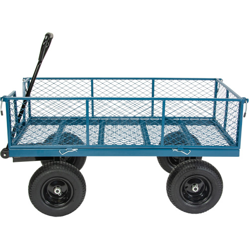 Wagon with Drop Sides, 24" W x 48" L, 800 lbs. Capacity Pathway Supply LP