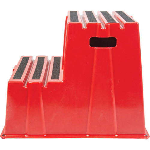 Industrial Step Stool, 2 Steps, 26" x 22-7/16" x 19-11/16" High Pathway Supply LP