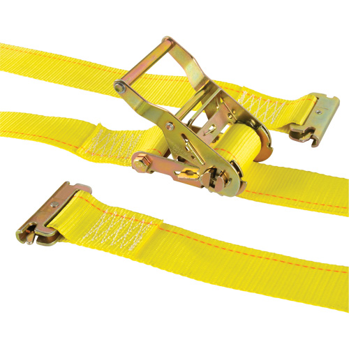 Tendeur d'arrimage logistique, Rochet, 2" la x 12' lo, Charge d'utilisation 1000 lb (454 kg) Pathway Supply LP