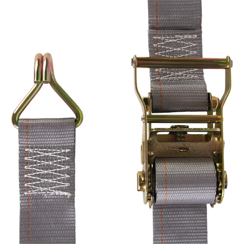 Heavy-Duty Utility Strap, J-Hook, 2" W x 16' L, 500 lbs. (227 kg) WLL Pathway Supply LP