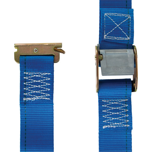 Ratchet Utility Strap, Cam Buckle, 2" W x 20' L, 835 lbs. (379 kg) WLL Pathway Supply LP