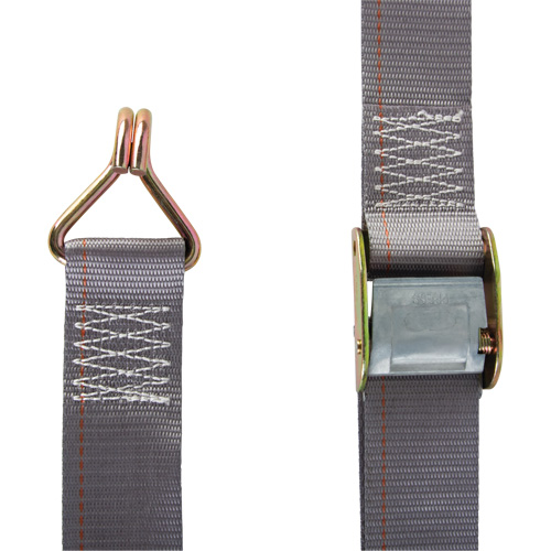 Ratchet Strap, Cam Buckle, 2" W x 16' L, 500 lbs. (227 kg) WLL Pathway Supply LP