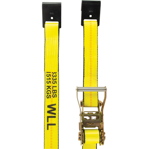 Tendeur d'arrimage pour treuil, Crochet plat, 30' , 2" , Charge d'utilisation max. 3335 lb (1512 kg) Pathway Supply LP
