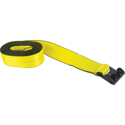 Tendeur d'arrimage logistique, Crochet plat, 30' , 3" , Charge d'utilisation max. 5400 lb (2449 kg) Pathway Supply LP