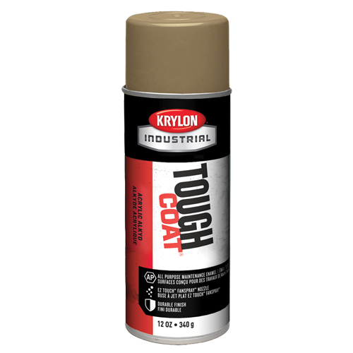 &eacute;mail acrylique &agrave; l'alkyde Tough Coat, Or, Brillant, 12 oz, Canette a&eacute;rosol Pathway Supply LP