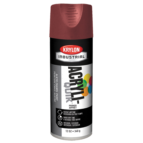 Industrial Acryli-Quik Lacquer, Ruddy Brown, Very Flat, 12 oz., Aerosol Can Pathway Supply LP