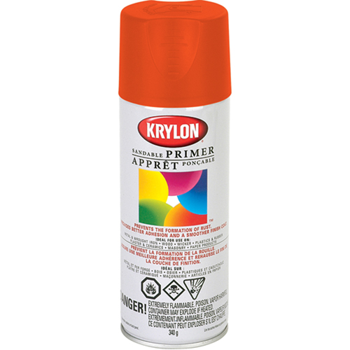 Fluorescent Spray Paint, Fluorescent Red/Orange, 11 oz., Aerosol Can Pathway Supply LP
