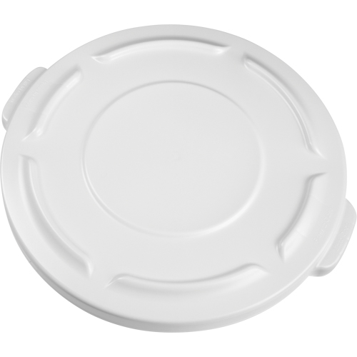Round Brute&reg; Tops, Flat Lid, Plastic/Polyethylene, Fits Container Size: 19-7/8" Dia. Pathway Supply LP