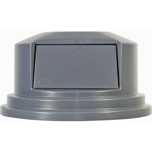 Round Brute&reg; Tops, Dome Lid, Plastic/Polyethylene, Fits Container Size: 26-1/2" Dia. Pathway Supply LP