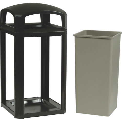 Cadre pour contenant Landmark Series Classique a/enveloppe rigide, Plastique, 50 gal. US Pathway Supply LP