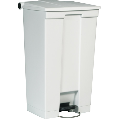 Flat Top Trash Can, Polyethylene, 23 US gal. Capacity Pathway Supply LP