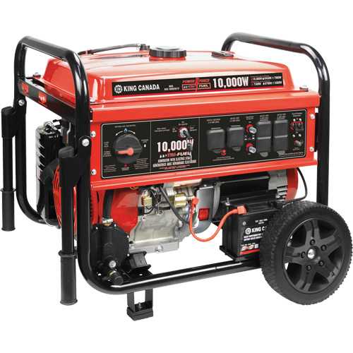 Tri-Fuel Generator with Electric Start Pathway Supply LP