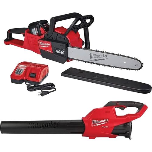 Cordless Chainsaw & Blower Kit, 16", Battery Powered, 18 V Pathway Supply LP