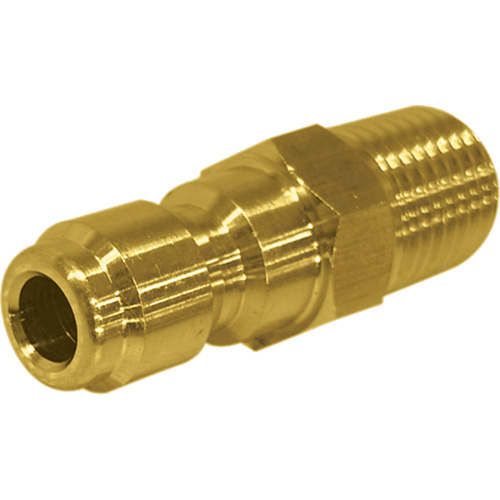 Connecteur m&acirc;le 1/4" &agrave; d&eacute;saccouplement rapide en laiton Pathway Supply LP