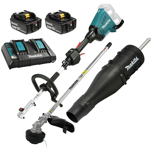 Ensemble de bloc d'alimentation sans balai &agrave; mandrin fendu LXT 5.0 Ah a/taille-haie EM405MP, &agrave; pile, 36 V Pathway Supply LP