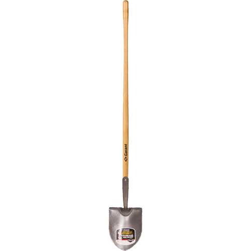 Round Point Shovel, Forged Steel Blade, Hardwood, Straight Handle Pathway Supply LP