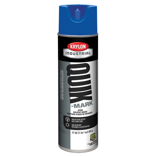 Industrial Quik-Mark Solvent-Based Inverted Marking Paint, 17 oz., Aerosol Can Pathway Supply LP