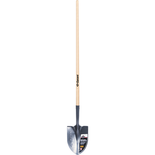 Pelle ronde Pro, Lame Acier durci, Bois, Manche Droit Pathway Supply LP