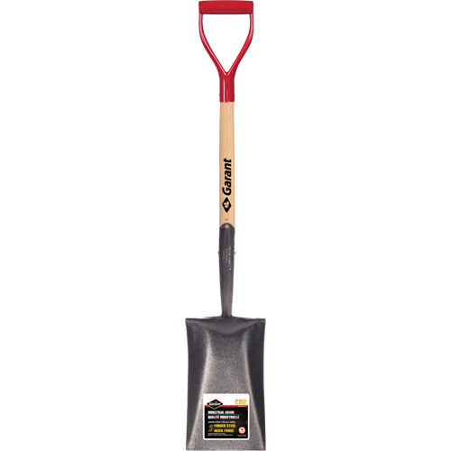 Pro Garden Spade, Wood, Forged Steel Blade, D-Grip Handle, 25-1/2" Long Pathway Supply LP