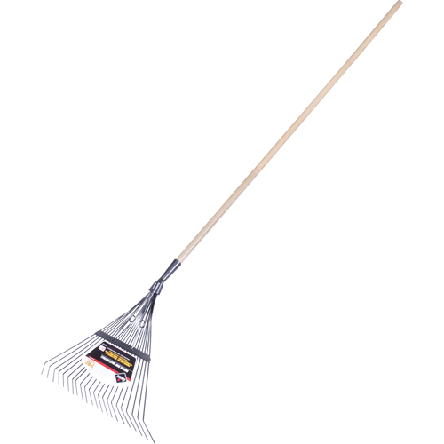 Pro Fan Rake, 24" Blade, 22 Tines, Hardwood Handle, Steel Blade Pathway Supply LP