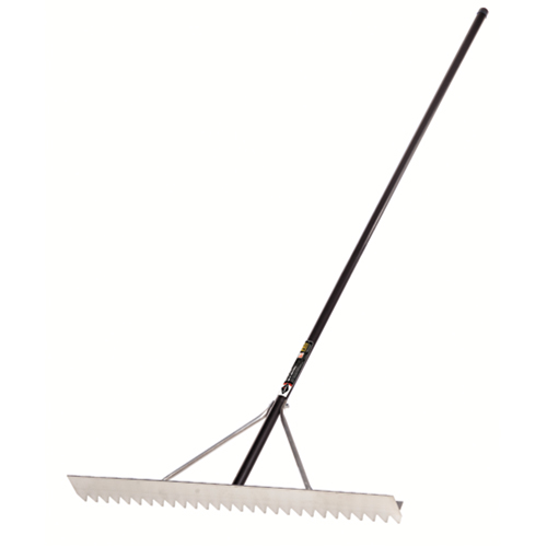 R&acirc;teau pour asphalte Pro, 36" la, Lame Aluminium, 28 dents Pathway Supply LP